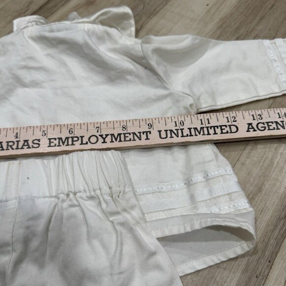 Vtg‎ Jessica McClintock Size 6 Months Baby Boy Christening Baptism RARE - Picture 9 of 10